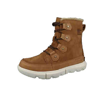 Damen Winterstiefel Stiefel Winterschuhe Explorer II Joan Faux Fur WP 1959371 Braun 242 Velvet TAN Tawn Leder und Textil mit EVA Klassische Stiefel 2
