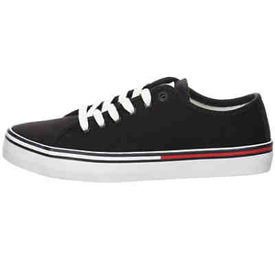 Damen Sneaker Schuhe Sneaker Sport Halbschuhe Textil uni Sneakers Low 2