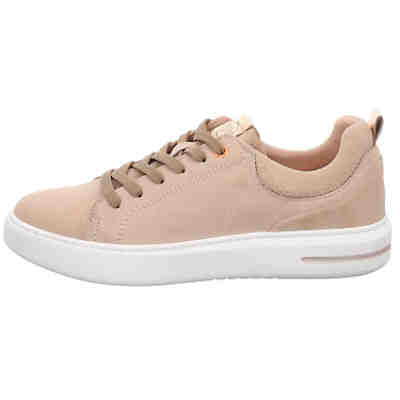 Damen Sneaker Schuhe Lucina Sneaker Sport Halbschuhe Veloursleder uni Sneakers Low 2
