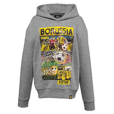 BVB-Hoodie MHMV Comic für Kinder grau 2