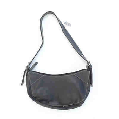 Second Hand - Schultertasche schwarz aus Polyurethan Damen Gr. Keine Angabe 2