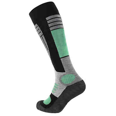 Ski & Snowboard Socken 2 Paar mit Spezialpolsterung Kniestrümpfe 2