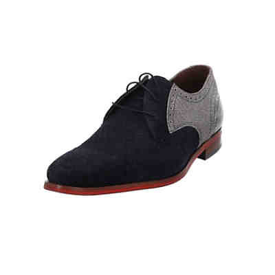 Herren Businessschuhe Schnürschuh Schnürhalbschuhe Büro Elegant Lederkombination uni Business-Schnürschuhe