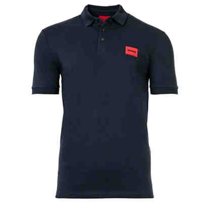 Herren Polo-Shirt - Dereso222, Pique, 1/2-Arm, Knopfleiste, Logo, Baumwolle Poloshirts