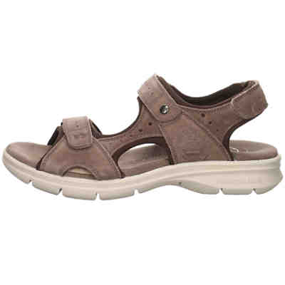 Herren Sandalen Salton Basics Sandale Fußbett Bequem Freizeit Fettleder uni Klassische Sandalen 2