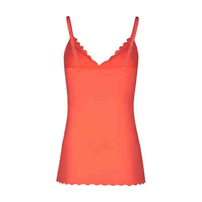 Damen Spaghetti-Shirt - Top, V-Ausschnitt, Pads, Micro Lovers, Mikrofaser T-Shirts 2