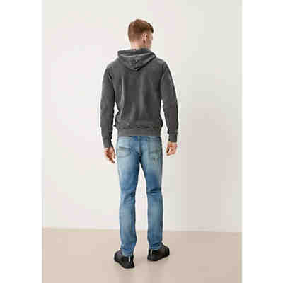 Kapuzenjacke mit Print-Detail Sweatjacken 2