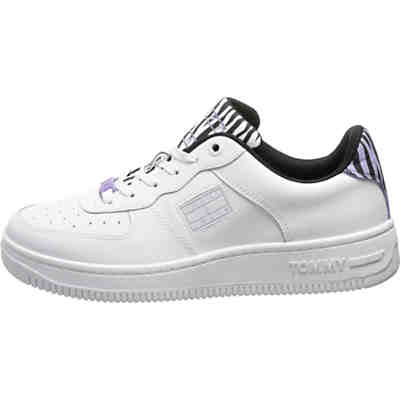 Tommy Jeans Schuhe Basket Wild Animal Sneakers Low 2