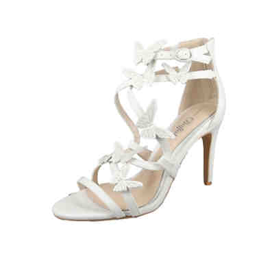 Damen Sandalen Yana 1291327 Weiß Ivory Leder Klassische Sandalen 2