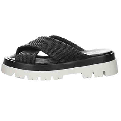 Damen Pantoletten Sandalen Jupiter Pantolette Kinderschuhe Glattleder uni Pantoletten 2
