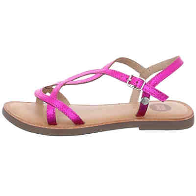Mädchen Sandalen Schuhe Parobe Sandale Kinderschuhe Glattleder uni Sandalen 2