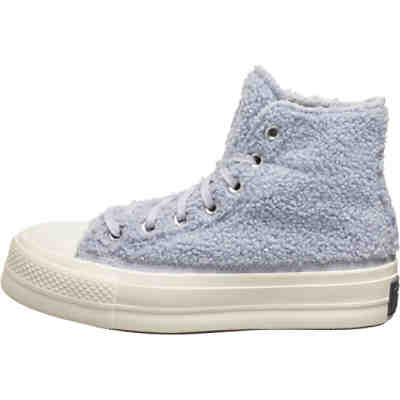 Converse Schuhe Chuck Taylor All Star Sherpa Platform Sneakers High 2