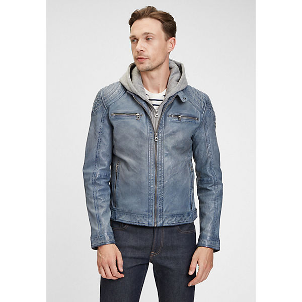 Bikerjacke GMBarlo LONTV Lederjacken