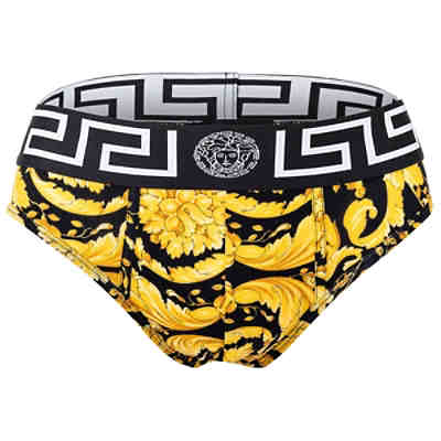 Versace VERSACE Herren Slip - Stretch Cotton, Barocco Muster Slips