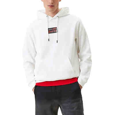 Hoodie mit Label-Print Sweatshirts