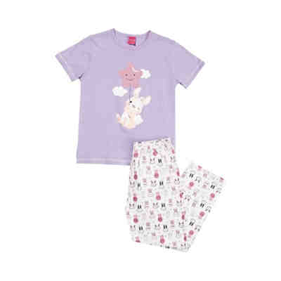 Pyjama Set Häschen kurzarm