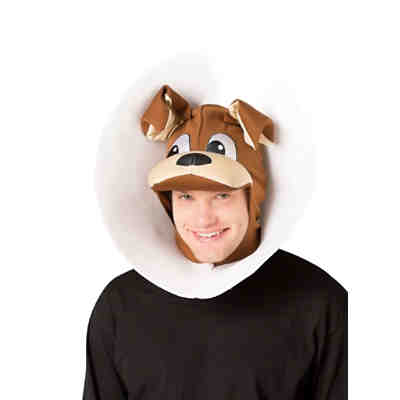 Hund mit Halskragen