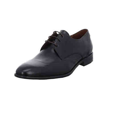 Herren Businessschuhe Selected Sandro Schnürschuh Schnürhalbschuhe Büro Elegant Glattleder uni Business-Schnürschuhe