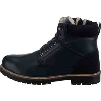 Klassische Warm Echtleder Boots Winterstiefeletten 2