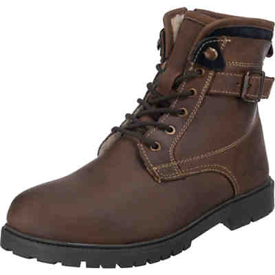 Klassische Warm Echtleder Boots Winterstiefel