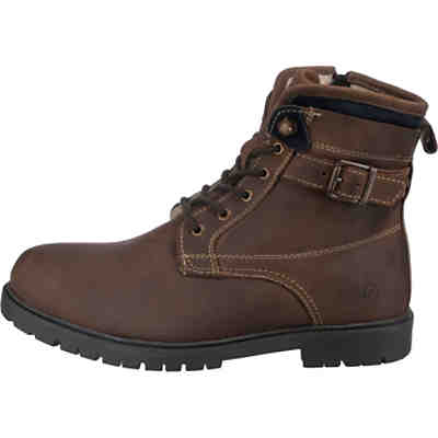 Klassische Warm Echtleder Boots Winterstiefel 2