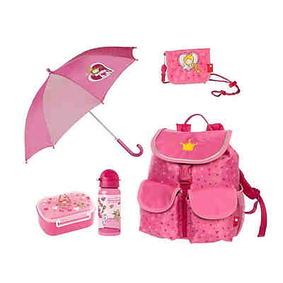Pinky Queeny Rucksack Set 5-teilig Kindergartenrucksäcke