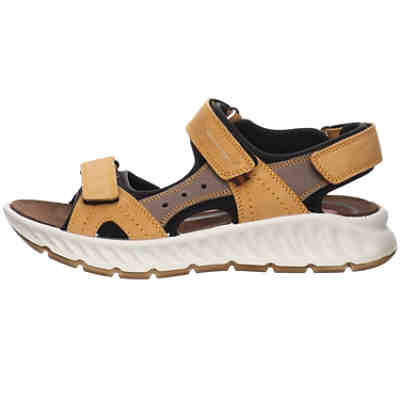 Herren Sandalen Elias Sandale Fußbett Bequem Freizeit Veloursleder uni Klassische Sandalen 2