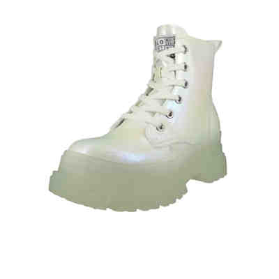 Damen High Sneaker Aspha RLD High Top Vegan 1622117 Silberfarben Silver Kunstleder mit Perfect Fit Memory Sohle Sneakers Low 2