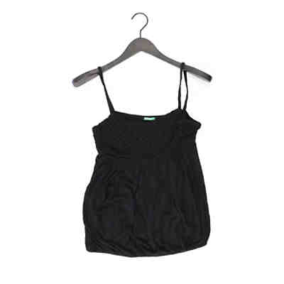 Second Hand - Spaghetti-Top schwarz Damen Gr. S