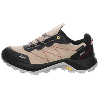 Damen Schnürhalbschuhe Evo Trail Pro Outdoorschuh Freizeit Sport Schuhe Lederkombination uni Schnürschuhe 2