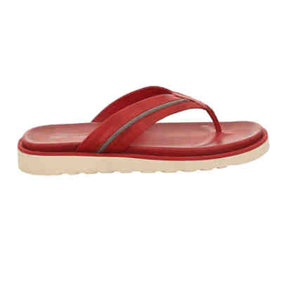 Herren-Zehentrenner Ian 02, rot Klassische Sandalen 2