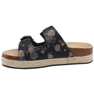 Plateau-Pantolette in floralem Design Pantoletten 2