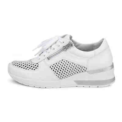 Damen Schuhe Sneaker - Turnschuhe Damen - Halbschuhe Damen mit Absatz - Sneaker Damen in verschiedenen Farben und Größen Damen Sneakers Leder 2
