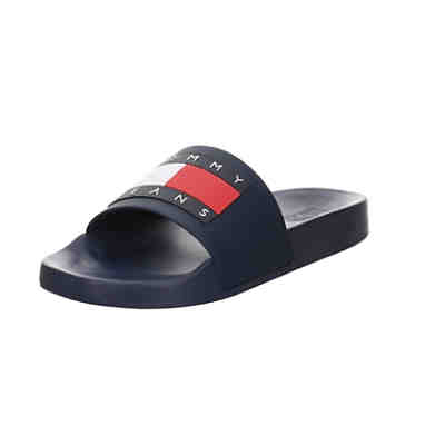 Herren Badelatschen Sandalen Flag Pool Slide FlipFlops Strand Synthetik Logoprint Badelatschen