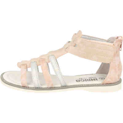 Kinder Schuhe 482-375 Mädchen Römersandalen Sommer Freizeit Rosegold Sandalen