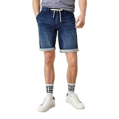 Regular: Bermuda aus Stretchdenim Shorts