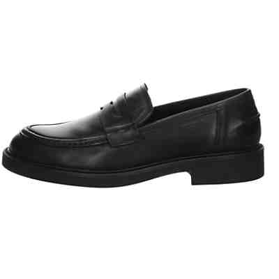 Herren Slipper Schuhe Alex Slipper Business Elegant Slip-Ons Glattleder uni Business-Slipper 2