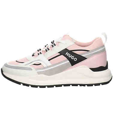 Damen Sneaker Schuhe Joyce runn Sneaker Sport Halbschuhe Leder-/Textilkombination uni Sneakers Low 2