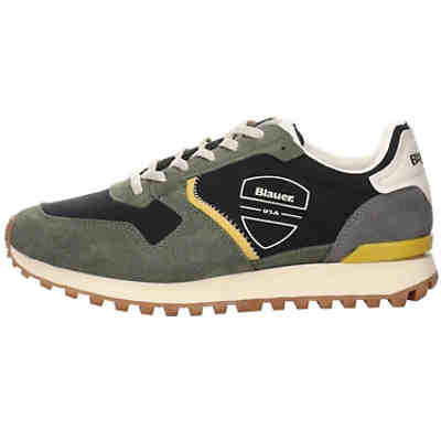 Herren Sneaker Schuhe Dixon 01 Sneaker Sport Halbschuhe Lederkombination gemustert Sneakers Low 2