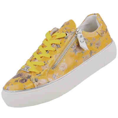 Plateau-Sneaker in floralem Design Sneakers Low