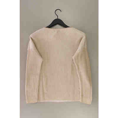 Second Hand - Grobstrickpullover braun aus Baumwolle Damen Gr. XS 2