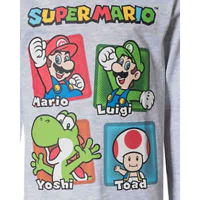 Super Mario Langarmshirt für Jungen 2