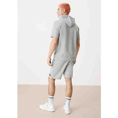 Kurzarm-Hoodie mit Schriftprint Sweatshirts 2