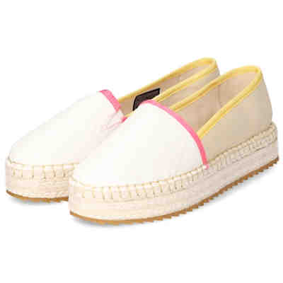 TOMMY JEANS FLATFORM ESPADRILL Klassische Slipper