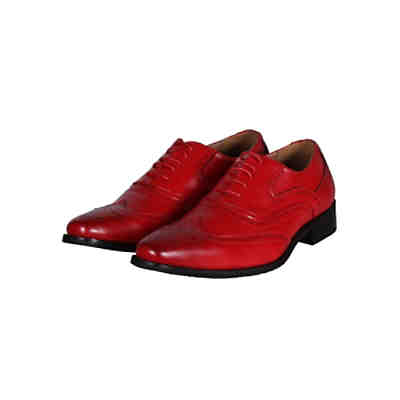 Oxford Herrenschuh rot