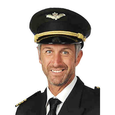Pilotenhut schwarz