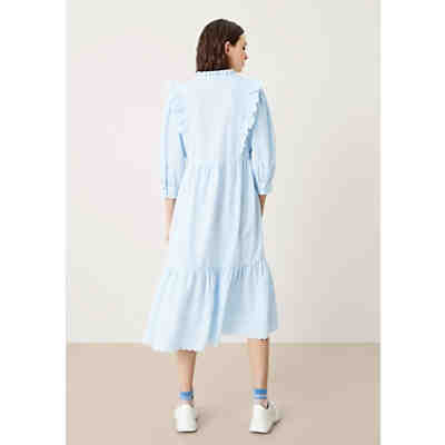 Stufenkleid aus Seersucker-Stoff Jerseykleider 2