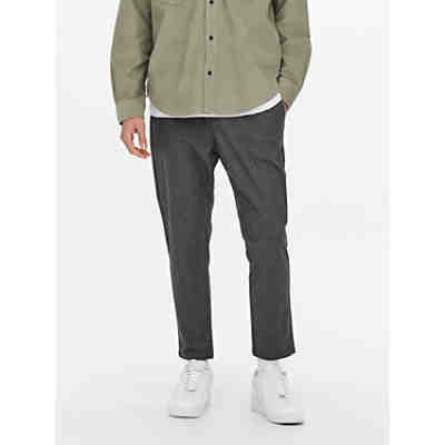 Relaxed Stoffhose Bequem Pants ONSLINUS Freizeit Chino Tunnelzug 2