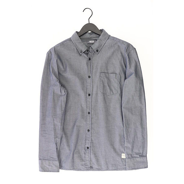 Second Hand - Langarmhemd grau aus Baumwolle M Gr. XL
