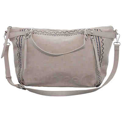 Damen Tasche Rucksack Shopper Umhängetasche Schultertasche Regasita Libia Umghängetasche Synthetik uni Umhängetaschen 2